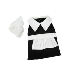 Pilgrim Girl Dog Costume