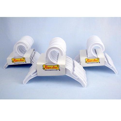 Plastic Dog Hangers -12 Pack