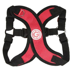 Gooby Comfort X Step-In Dog Harness - Red