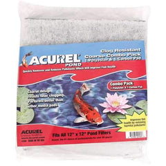 Acurel Pond Polyester And Carbon Pad Combo