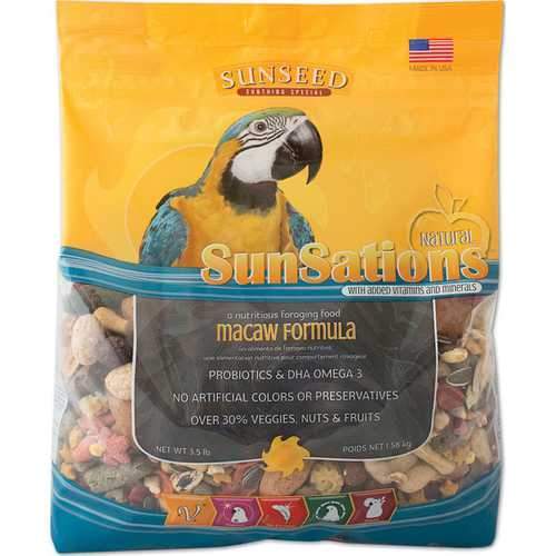 Sunsations Foraging Food For Macaw