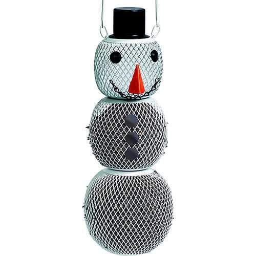 No/no Snowman Wild Bird Feeder