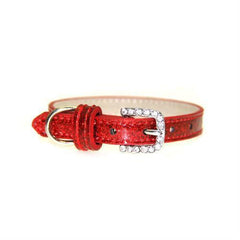 Confetti Ice Cream Dog Collar - Red