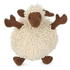 GoDog Fuzzy Wuzzy Sheep Dog Toy - Brown