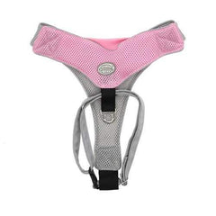 Doggles Pink & Gray V Mesh Harness