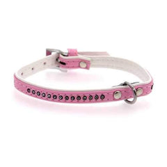 Sparkle Gemstone Dog Collar - Pink