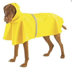 Rain Jacket with Reflective Strip - Yellow