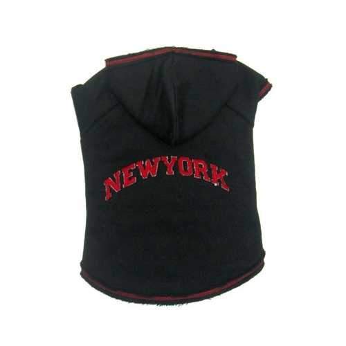 New York Dog Hoodie - Black