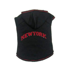 New York Dog Hoodie - Black