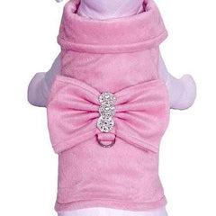 BowWow Bow Jacket & Leash by Cha-Cha Couture - Pink