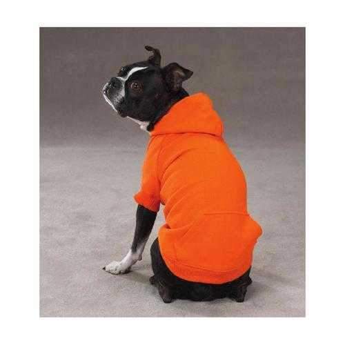 Basic Dog Hoodie - Vibrant Orange