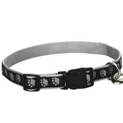 Guardian Gear Two Tone Pawprint Collar - Black