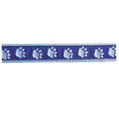 Guardian Gear Two Tone Pawprint Collar - Blue