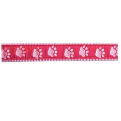 Guardian Gear Two Tone Pawprint Collar - Pink