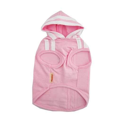 Pawdidas Dog Hoodie - Pink