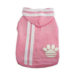 Pawdidas Dog Hoodie - Pink