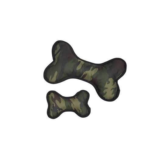 Zanies Toughstructable Camo Bones - Green