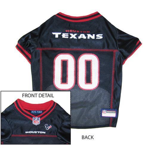 Houston Texans Officially Licensed Dog Jersey - Red Trim