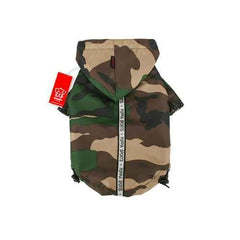 Base Jumper Raincoat Wind Breaker by Puppia - Camo