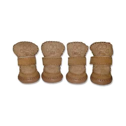 Pawgglys Dog Boots - Tan