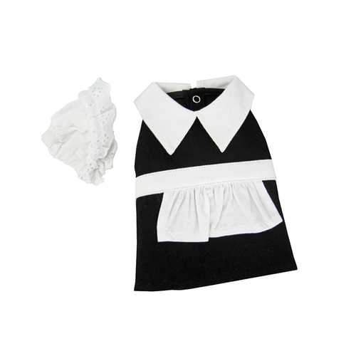Pilgrim Girl Dog Costume