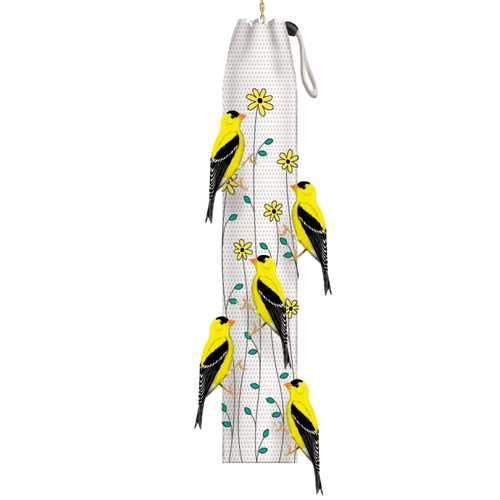 Floral Thistle Sak Finch Feeder