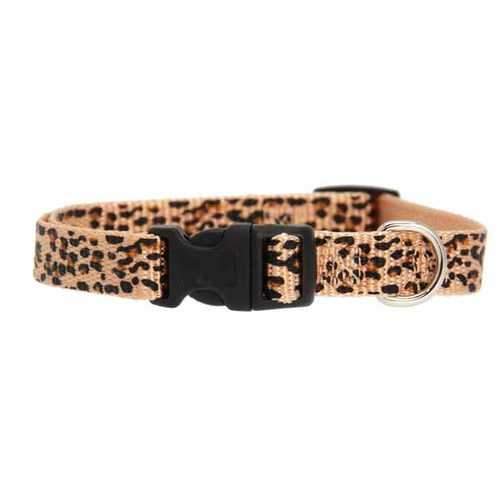 East Side Collection Animal Print Dog Collar - Cheetah