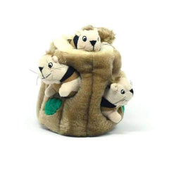Hide-A-Squirrel Plush Dog Toy