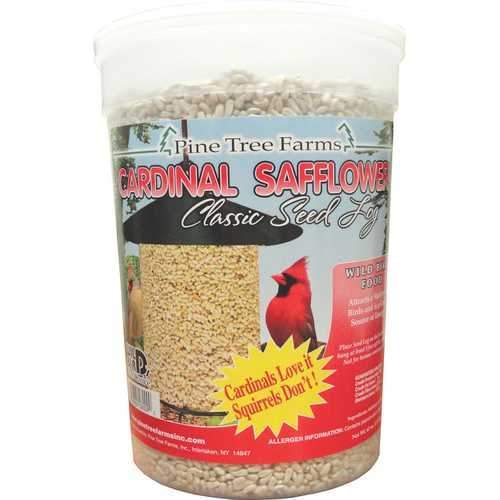 Cardinal Safflower Classic Seed Log