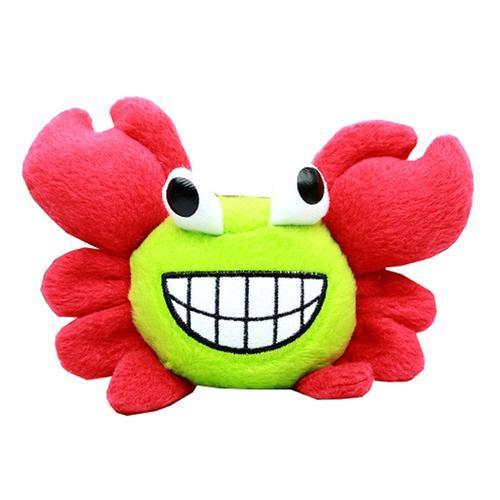 Crabby Little Dog Toy - Red