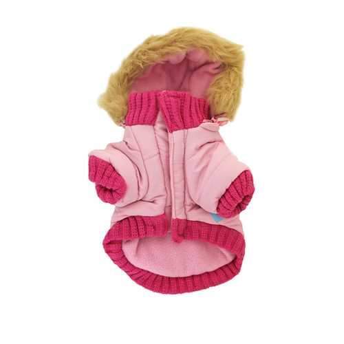 Pocket Dog Parka by Dogo - Pink