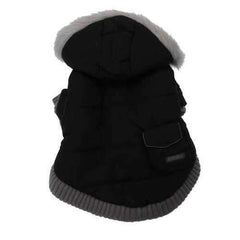 Pocket Dog Parka by Dogo - Black