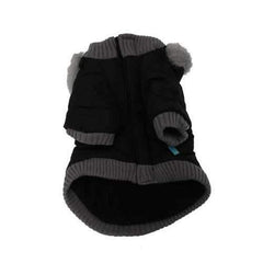 Pocket Dog Parka by Dogo - Black