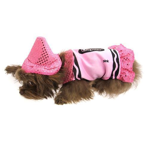 Crayola Crayon Sparkle Dog Costume by Rasta Imposta - Pink