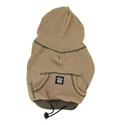 On-the-Go Thermal Dog Hoodie - Taupe