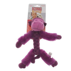 KONG BraidZ Dog Toy - Fuzzy Monkey