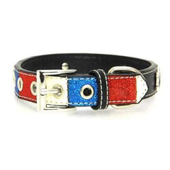 Ice Cream Dog Collar - Patriotic Bone