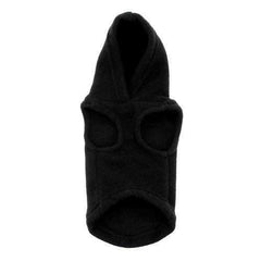 Fleece Vest Hoodie Dog Harness by Gooby - Black