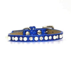 Pearl and Jewel Puppy Ice Cream Collar - Blue