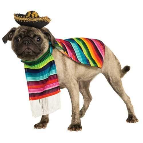 Mexican Sarape Dog Costume