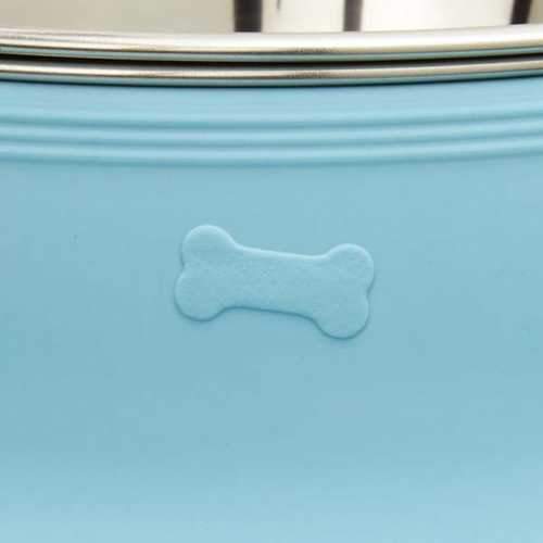 Zack and Zoey Crave Silicone Dog Diner - Aqua