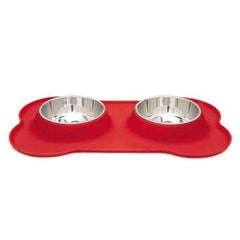 Zack and Zoey Crave Silicone Dog Diner - Tomato