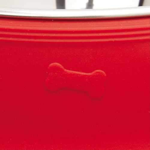 Zack and Zoey Crave Silicone Dog Diner - Tomato