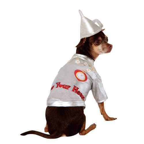 Wizard of Oz's Tin Man Dog Halloween Costume