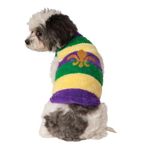 Rubie's Mardi Gras Dog Sweater