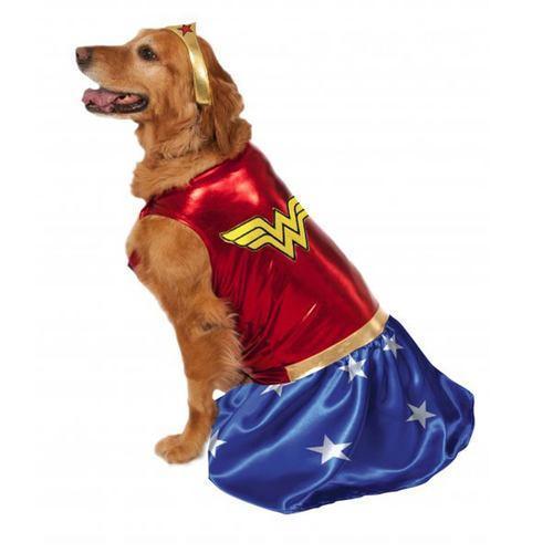 Wonder Woman Dog Halloween Costume