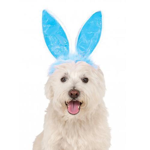 Easter Bunny Ears Dog Custume Headpiece - Blue