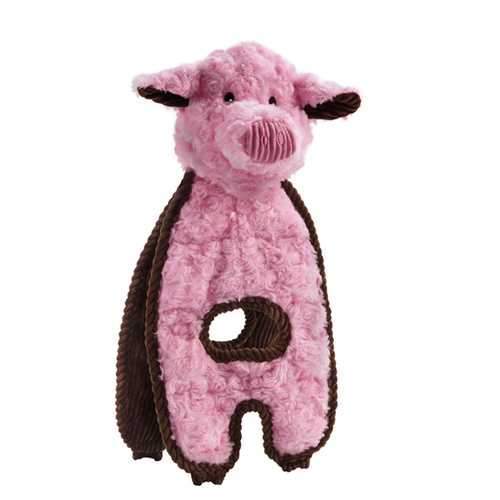 Charming Cuddle Tugs Dog Toy - Cozy Cow