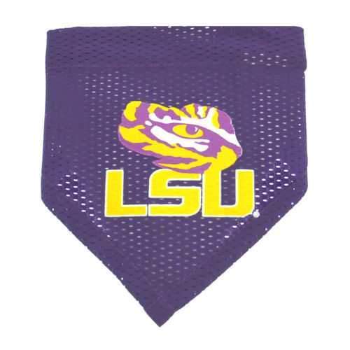 Louisiana State University Mesh Dog Bandana