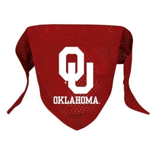 Oklahoma Sooners Mesh Dog Bandana